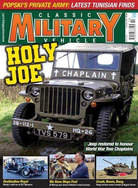 Classic Military Vehicle – October 2022 Cover