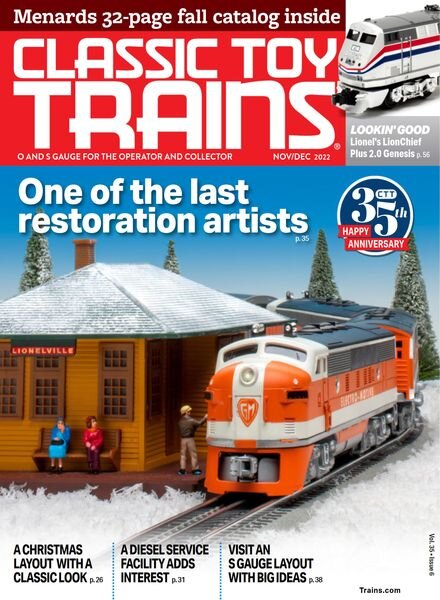 Classic Toy Trains – November 2022 Cover