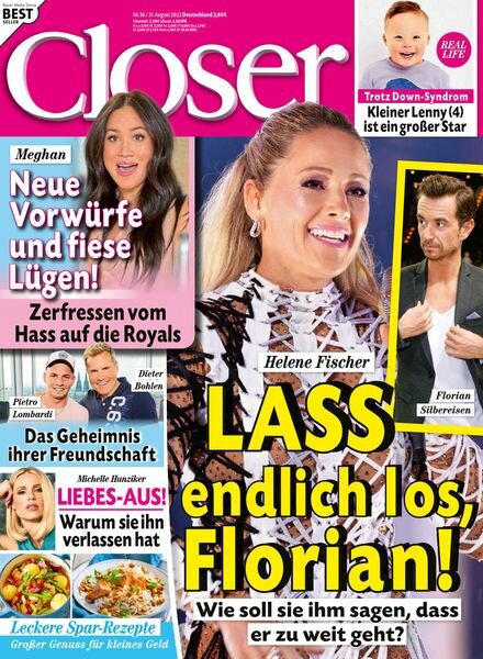 Closer Germany – 31 August 2022 Cover