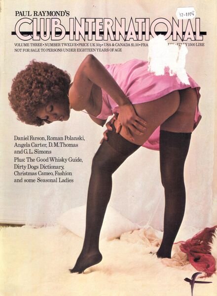 Club International – Vol 3 N 12 December 1974 Cover
