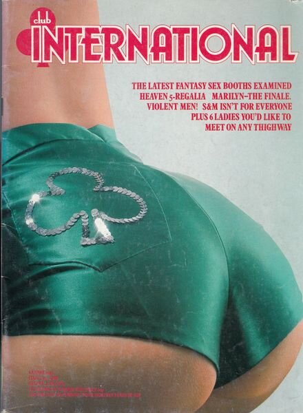 Club International – Vol 6 N 9 September 1977 Cover