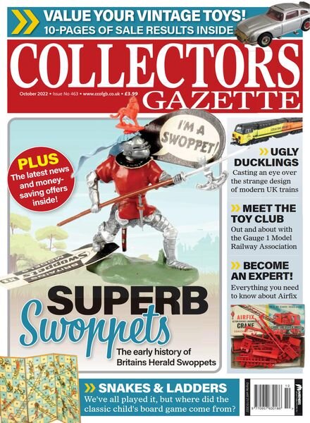 Collectors Gazette – October 2022 Cover