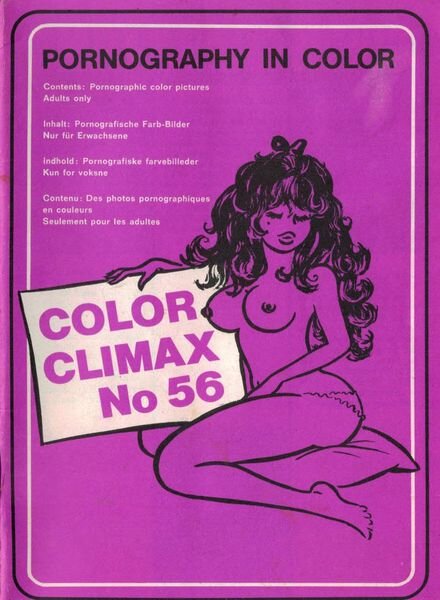 Color Climax – Number 56 October 1976 Cover