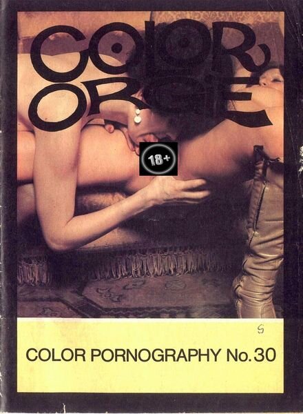 Color Orgie – 30 1970s Cover