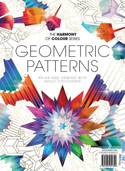 Colouring Book Geometric Patterns – June 2022 Cover