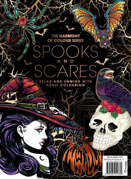 Colouring Book Spooks and Scares – September 2022 Cover