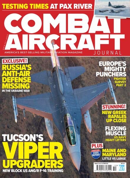 Combat Aircraft – October 2022 Cover