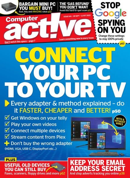 Computeractive – 28 September 2022 Cover