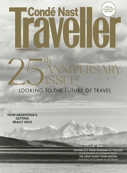 Conde Nast Traveller UK – October 2022 Cover