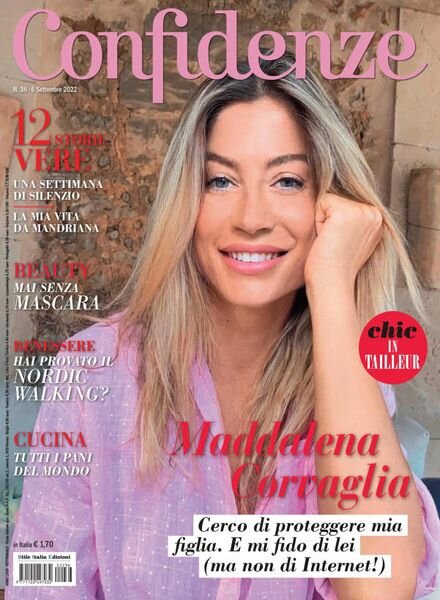 Confidenze – 06 settembre 2022 Cover