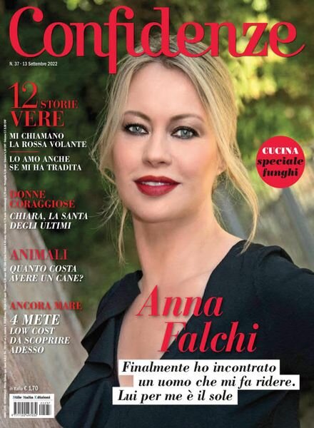 Confidenze – 13 settembre 2022 Cover