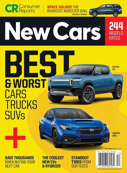 Consumer Reports Cars & Technology Guides – 20 September 2022 Cover