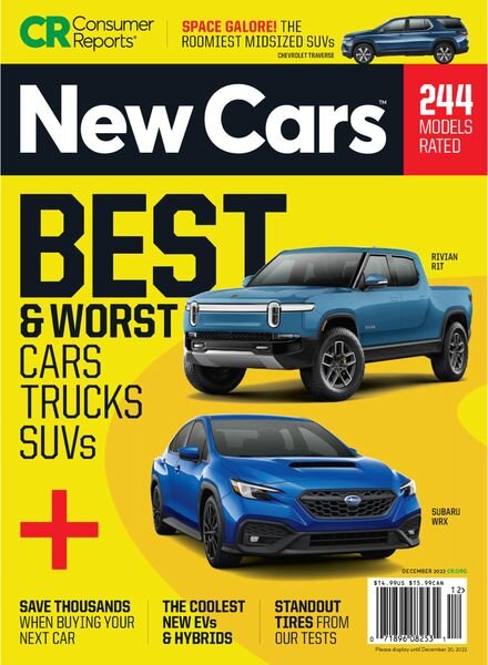 Consumer Reports New Cars – December 2022 Cover