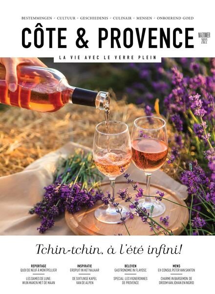 Cote & Provence – augustus 2022 Cover