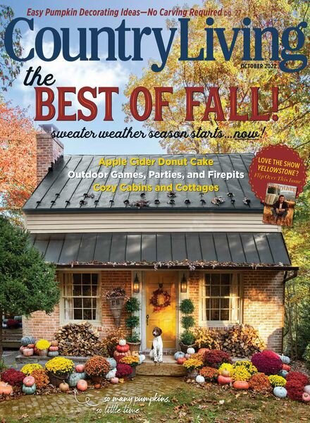 Country Living USA – October 2022 Cover