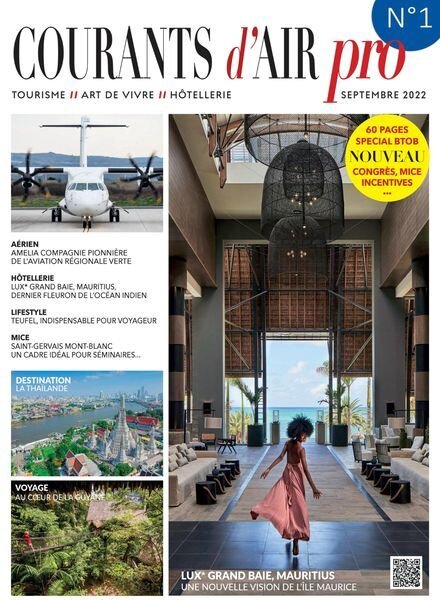 Courants d’Air pro – Septembre 2022 Cover
