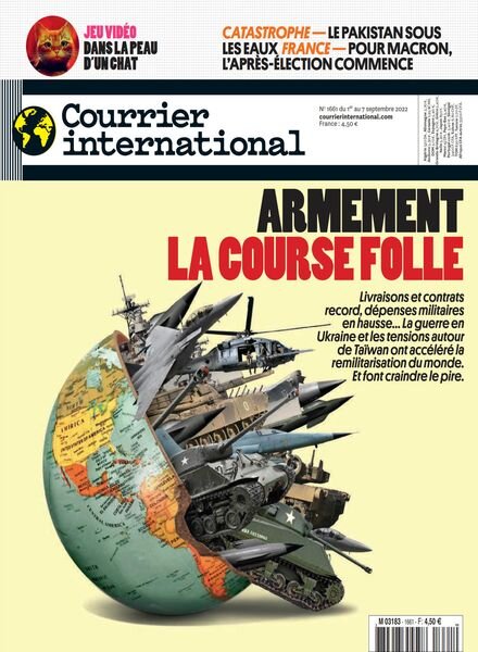 Courrier International – 1er Septembre 2022 Cover