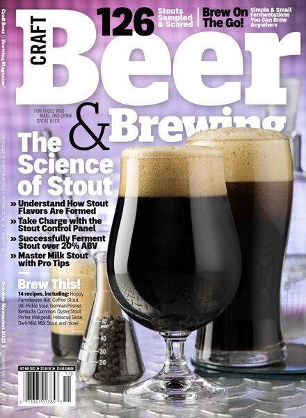 Craft Beer & Brewing – October 2022 Cover