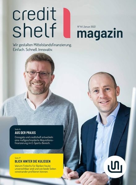 Creditshelf Magazin – Januar 2022 Cover