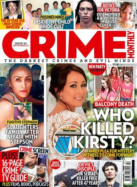 Crime Monthly – September 2022 Cover