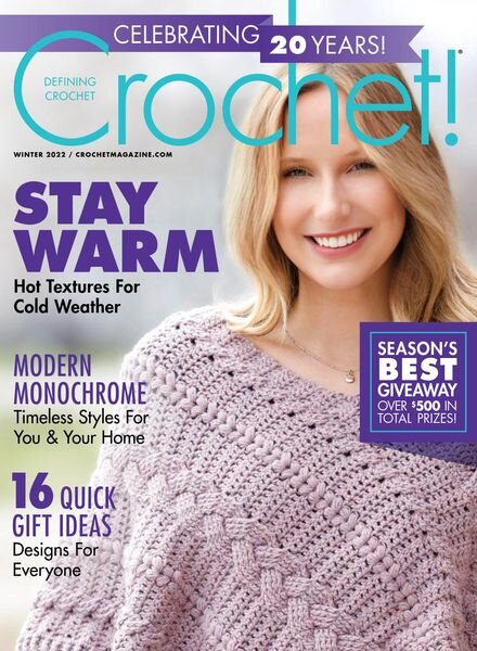 Crochet! – Winter 2022 Cover