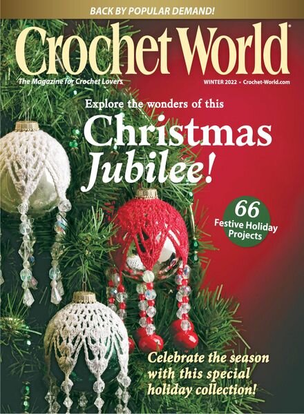 Crochet World – Winter 2022 Cover