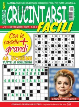 Crucintarsi Facili – agosto 2022