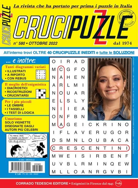 Crucipuzzle – settembre 2022 Cover