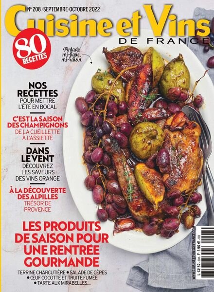 Cuisine et Vins de France – septembre 2022 Cover