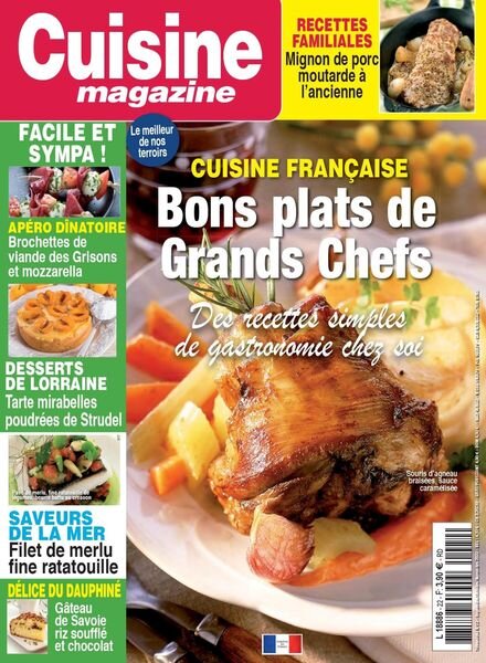 Cuisine magazine – septembre 2022 Cover