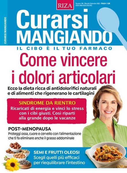 Curarsi Mangiando – Settembre 2022 Cover