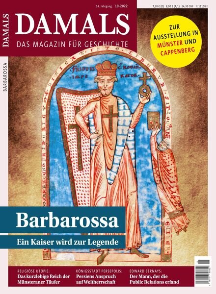 Damals – Oktober 2022 Cover
