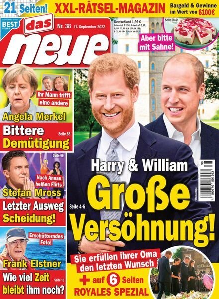 Das Neue – 17 September 2022 Cover