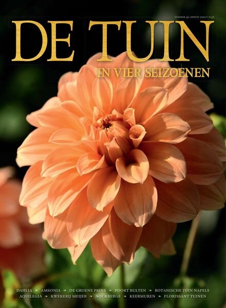 De Tuin in vier seizoenen – August 2022 Cover