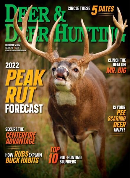Deer & Deer Hunting – October 2022 Cover