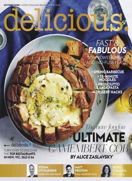 delicious Australia – October 2022 Cover