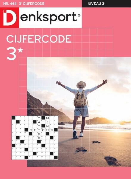 Denksport Cijfercode 3 – 11 augustus 2022 Cover