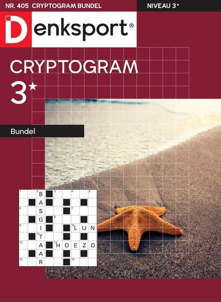 Denksport Cryptogrammen 3 bundel – 08 september 2022 Cover
