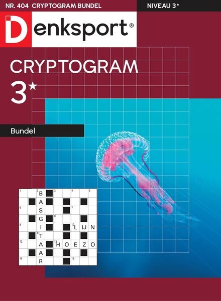 Denksport Cryptogrammen 3 bundel – 18 augustus 2022 Cover