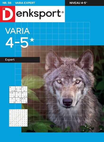 Denksport Varia expert 4-5 – 15 september 2022 Cover