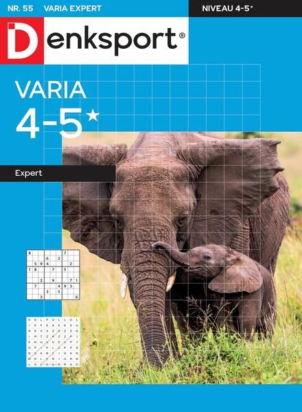 Denksport Varia expert 4-5 – 18 augustus 2022 Cover