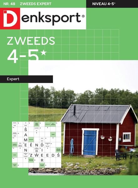 Denksport Zweeds 4-5 – 01 september 2022 Cover