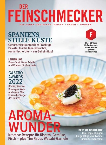 Der Feinschmecker – 07 September 2022 Cover