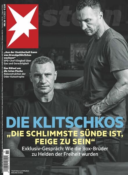 Der Stern – 01 September 2022 Cover