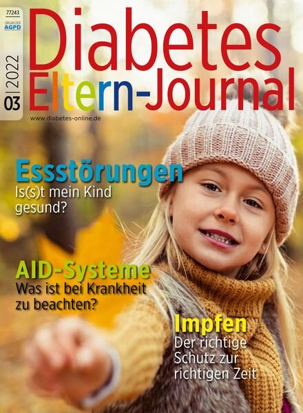 Diabetes Eltern Journal – Nr 3 2022 Cover