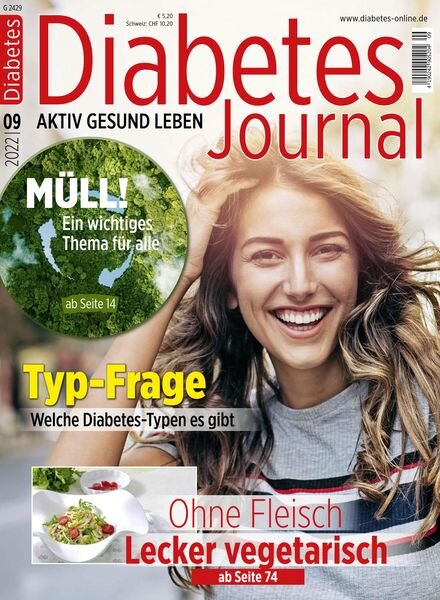 Diabetes-Journal – September 2022 Cover