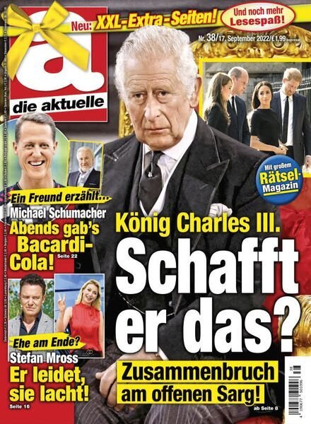 die aktuelle – 17 September 2022 Cover