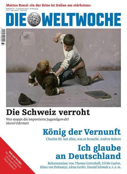 Die Weltwoche – 15 September 2022 Cover