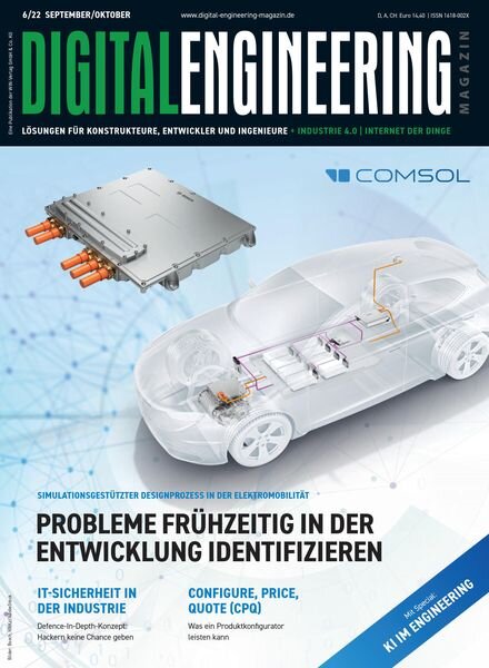 Digital Engineering Germany – September-Oktober 2022 Cover