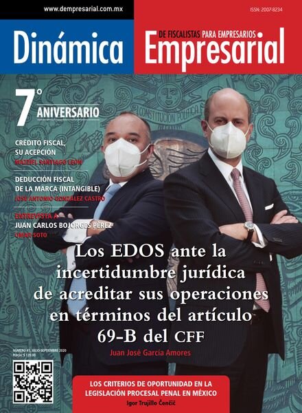 Dinamica Empresarial – julio 2020 Cover